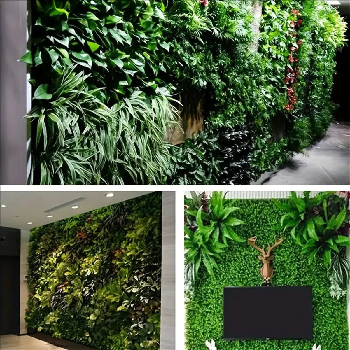 Mur Végétal Artificiel Mariage Décor Feuillage