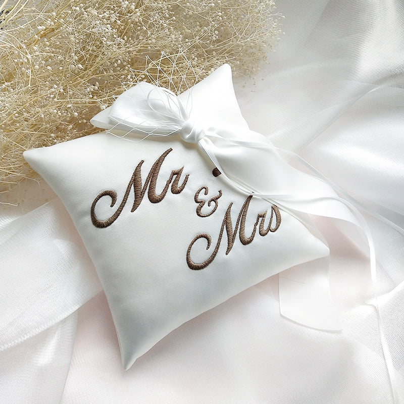 Coussin alliance monsieur madame