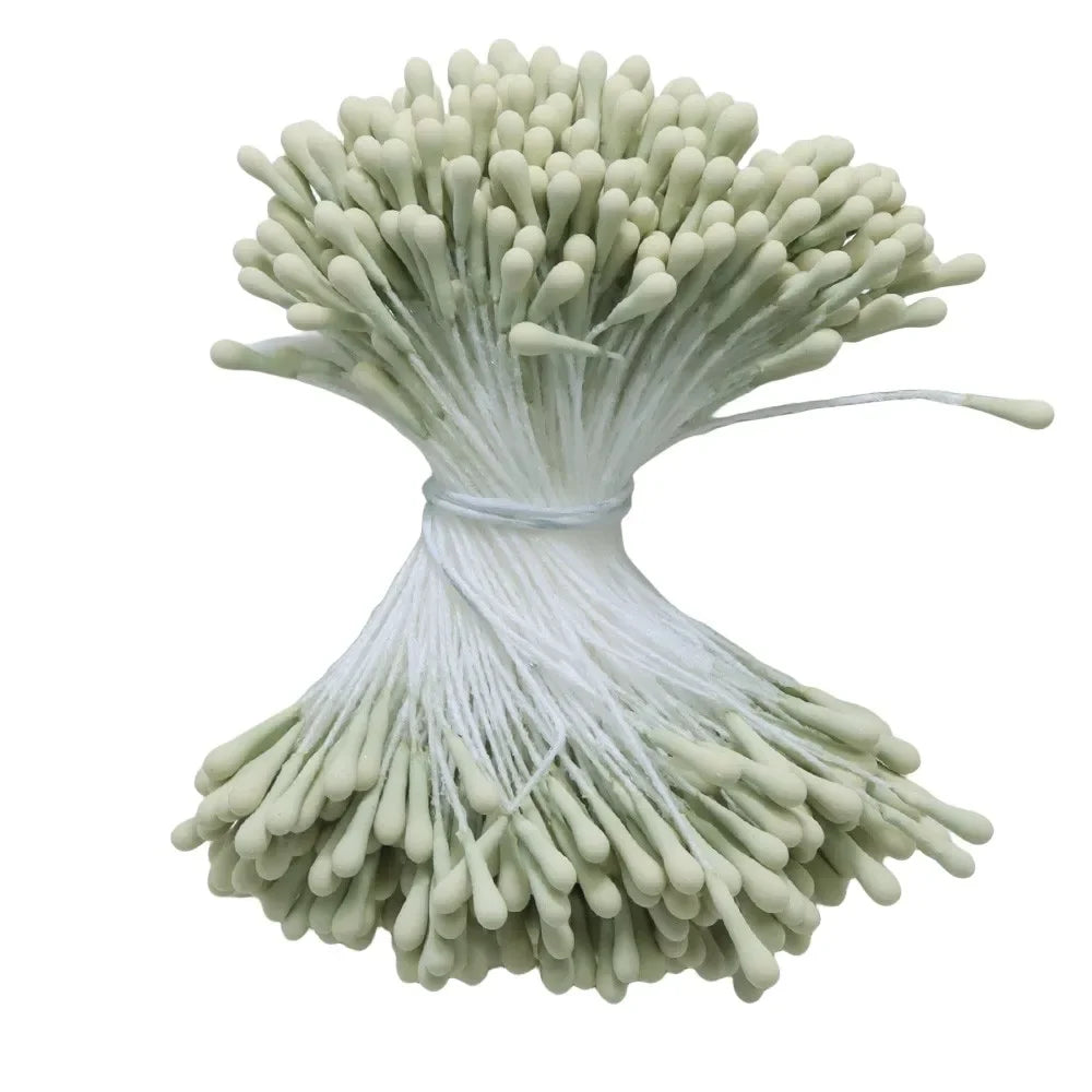 Étamines perlées pour fleurs artificielles DIY