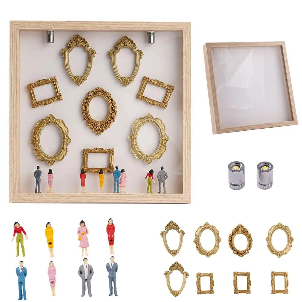 Boîte Souvenir Mariage Vitrine Miniature