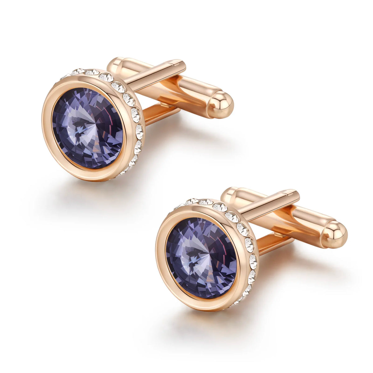 Boutons de manchette cristal pour marié — vue 8