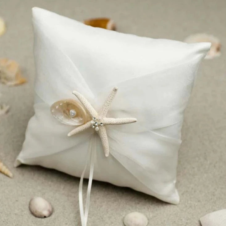 Coussin alliance coquillage