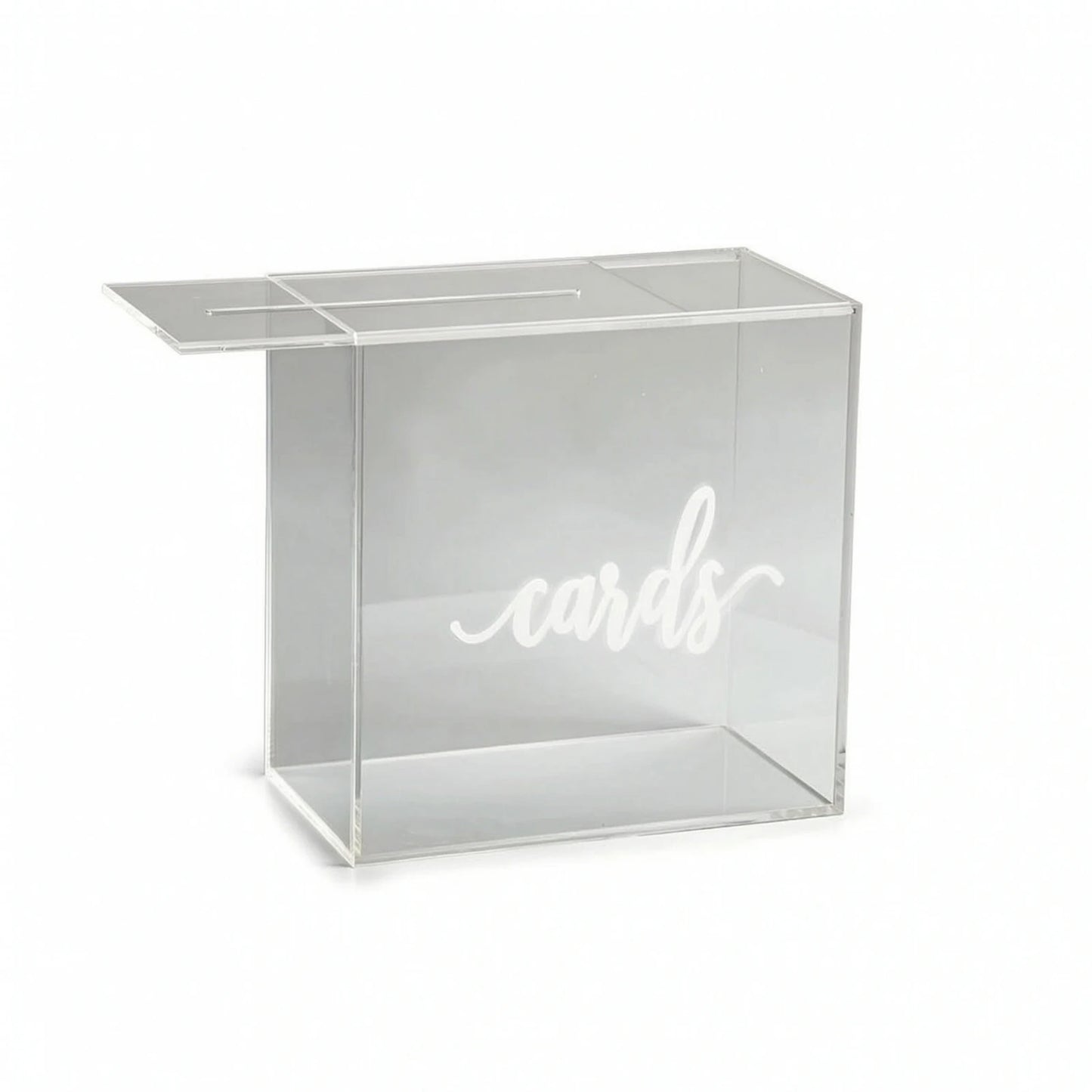 Urne mariage acrylique carrée moderne