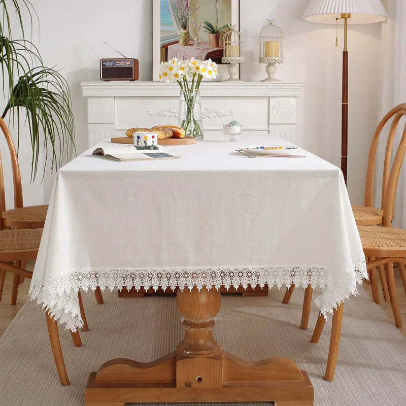 Nappe Dentelle Ethnique Brodée