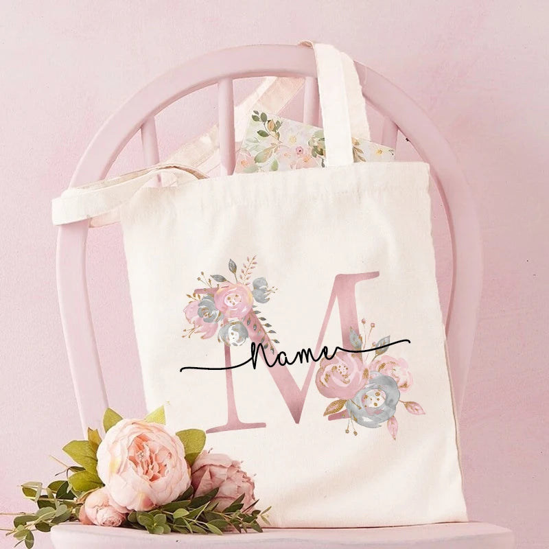 Sac Personnalisé Initiale Demoiselle d'Honneur