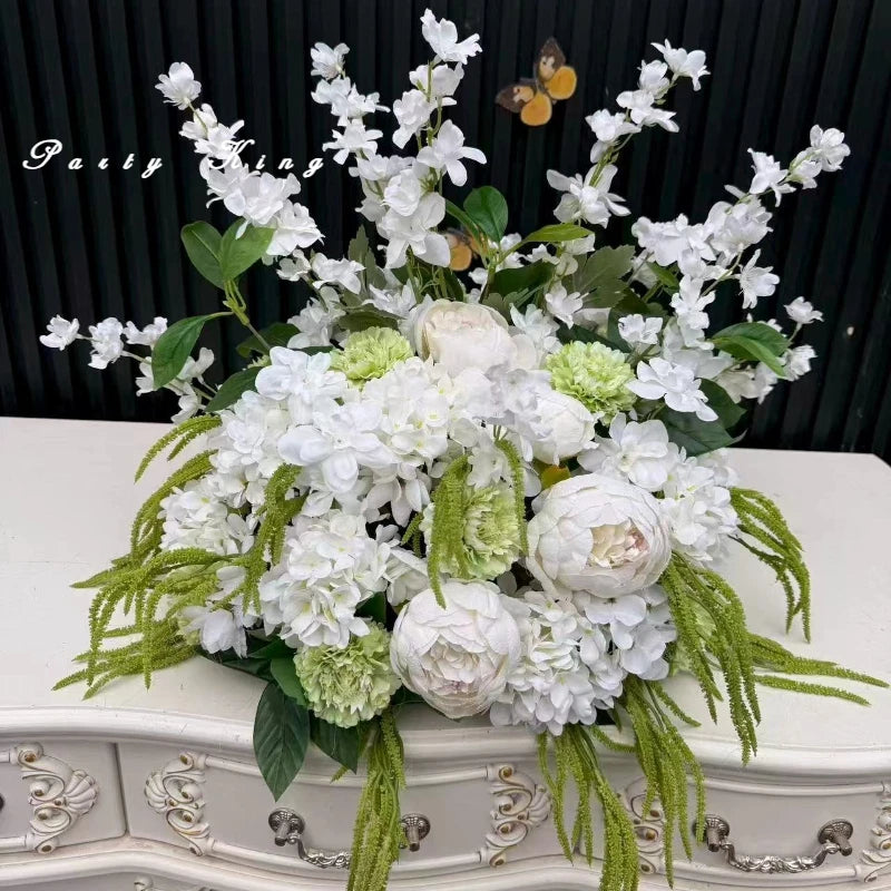Boule de Fleurs en Soie Mariage — vue 8