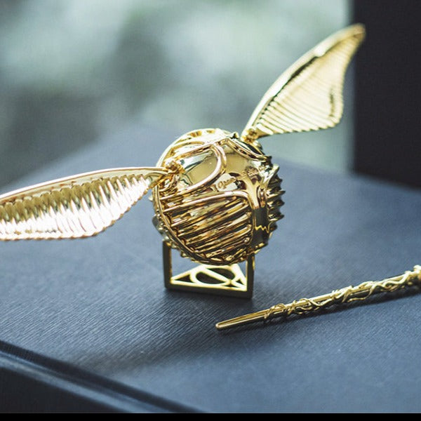 Boite bague vif d'or Harry Potter