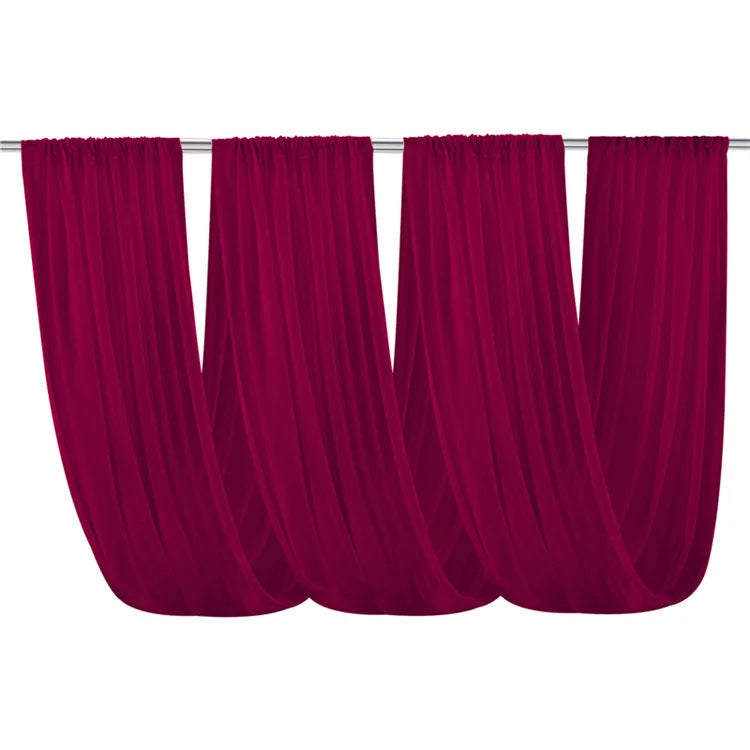 Voilage Arche Mariage Mousseline 12 Coloris