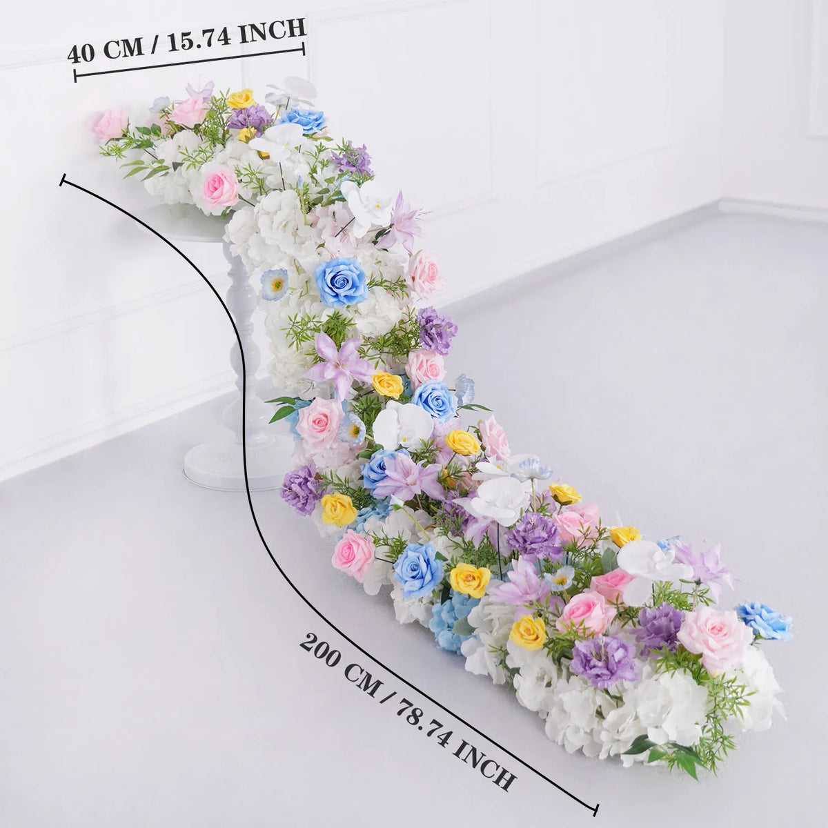 Chemin Floral Artificiel Mariage