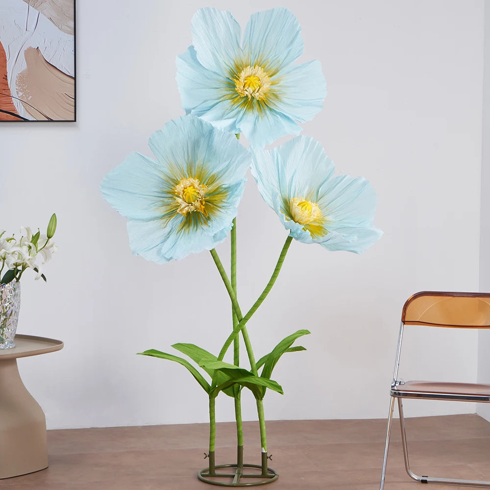 Grandes Fleurs Papier Artificielles