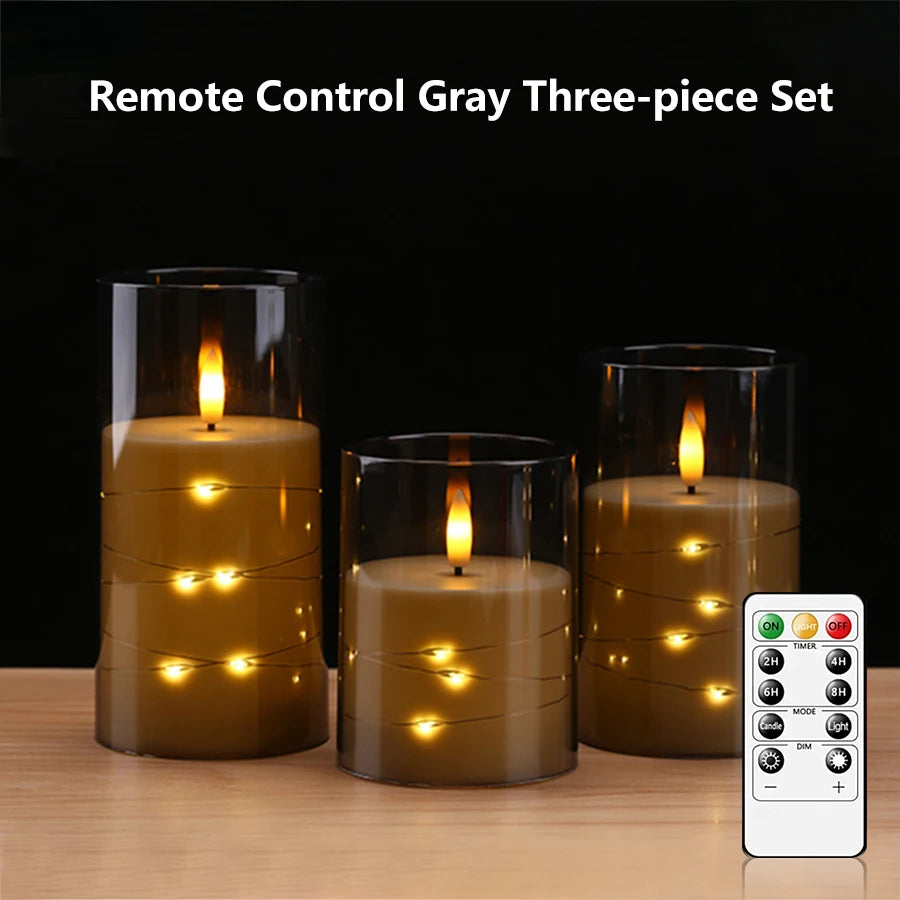 Bougies LED à Télécommande Mariage