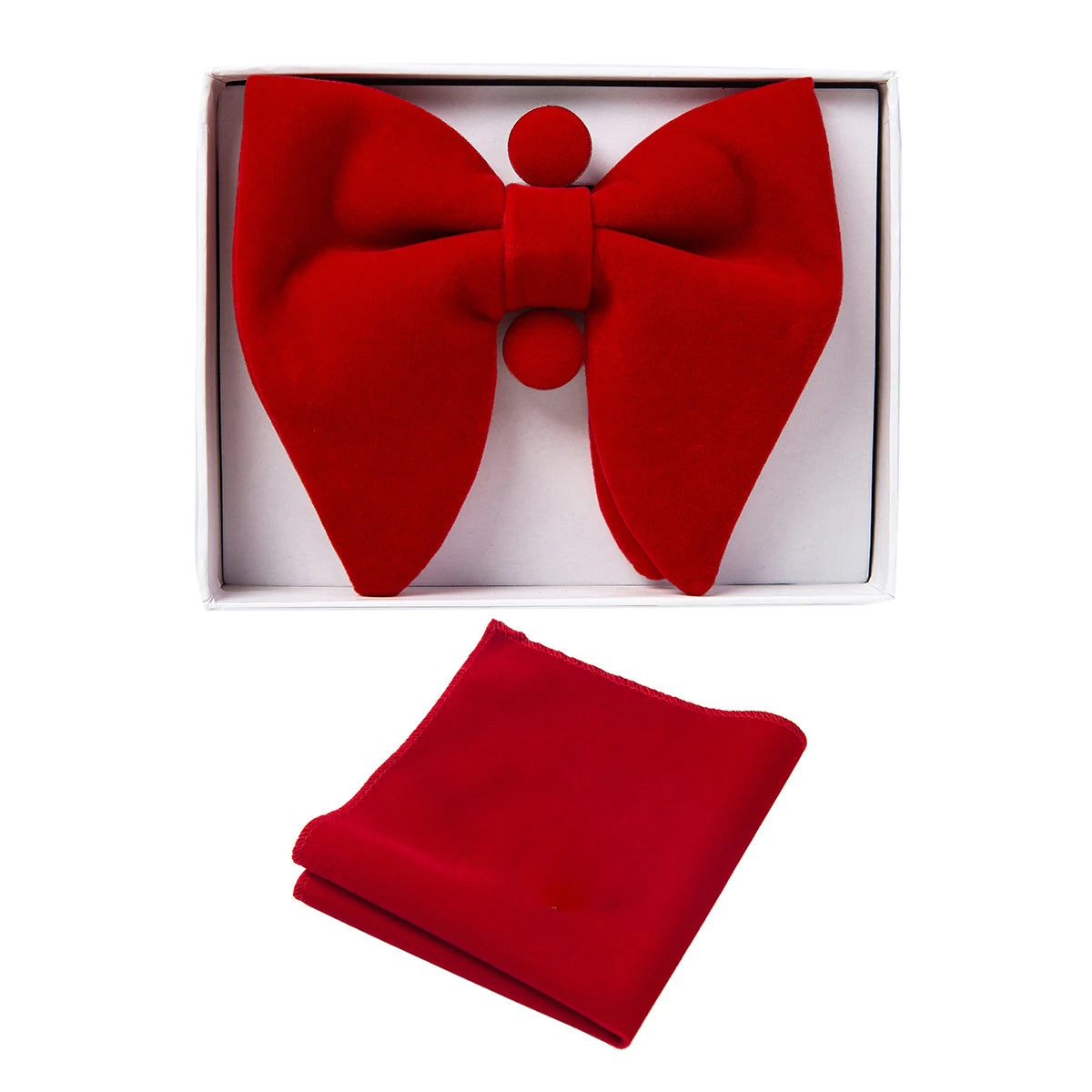 Nœud Papillon Velours Mariage Coffret