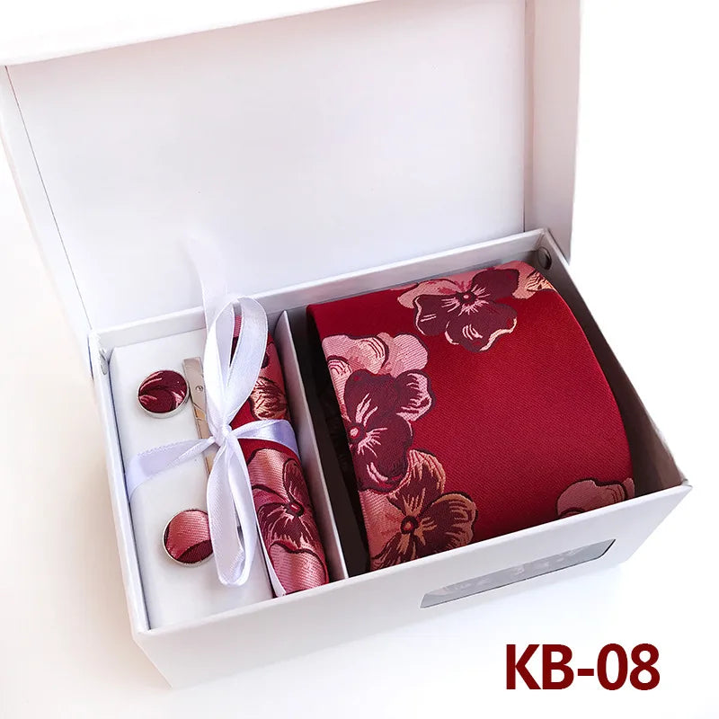 Coffret Cadeau Cravate Mariage Fleurie — vue 21