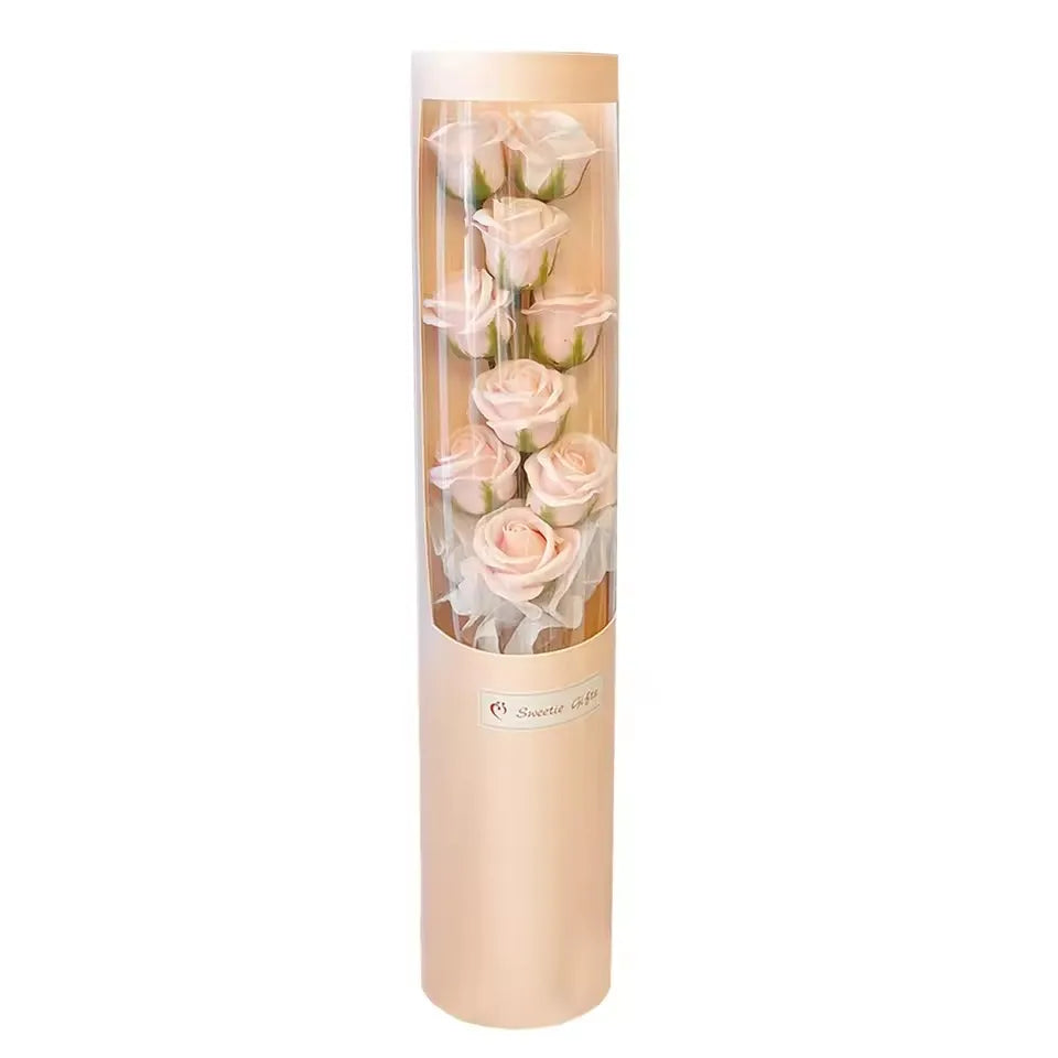 Rose Éternelle LED sous Cloche