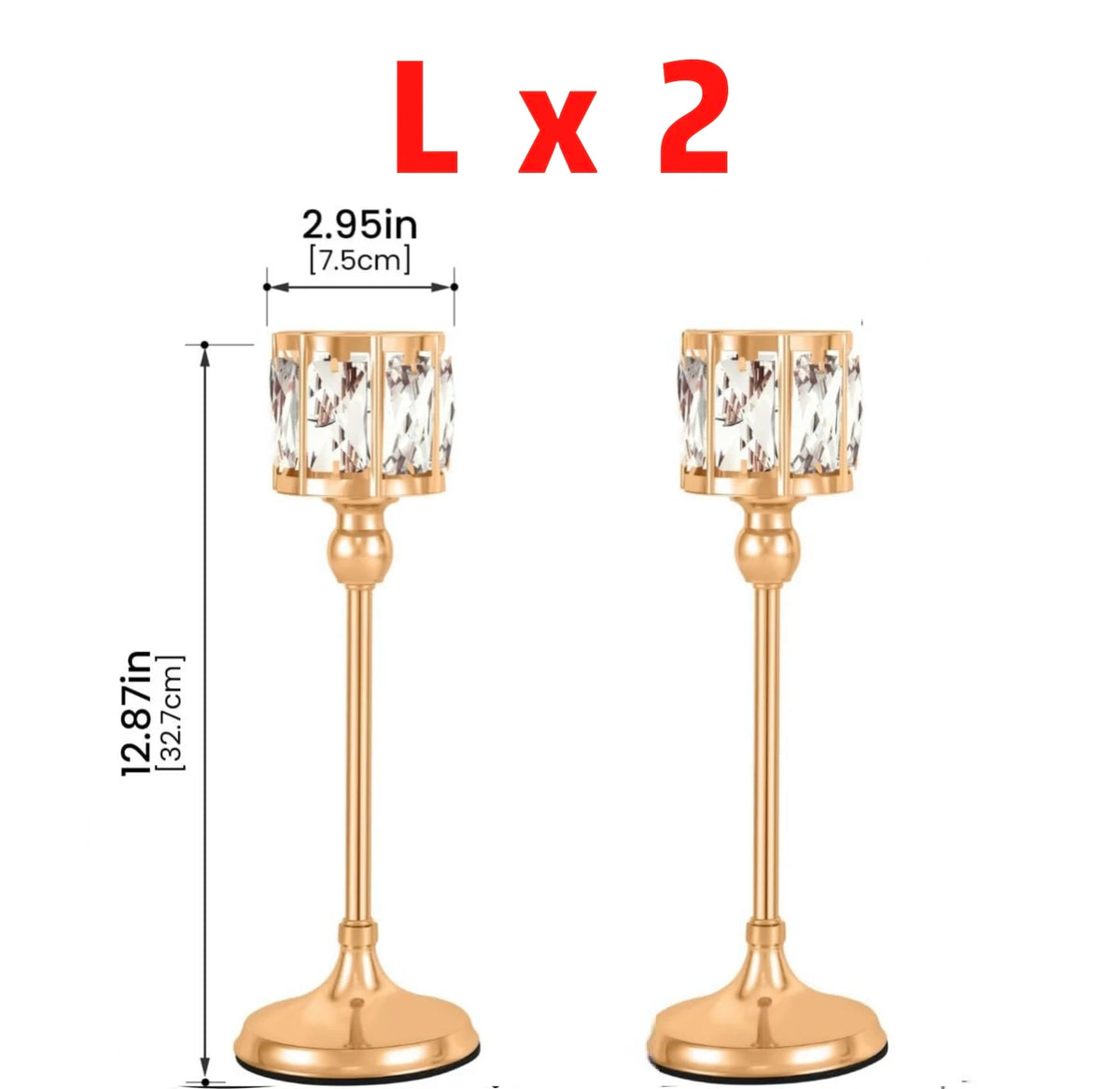 Chandeliers Cristal K9 Mariage Chic — vue 10