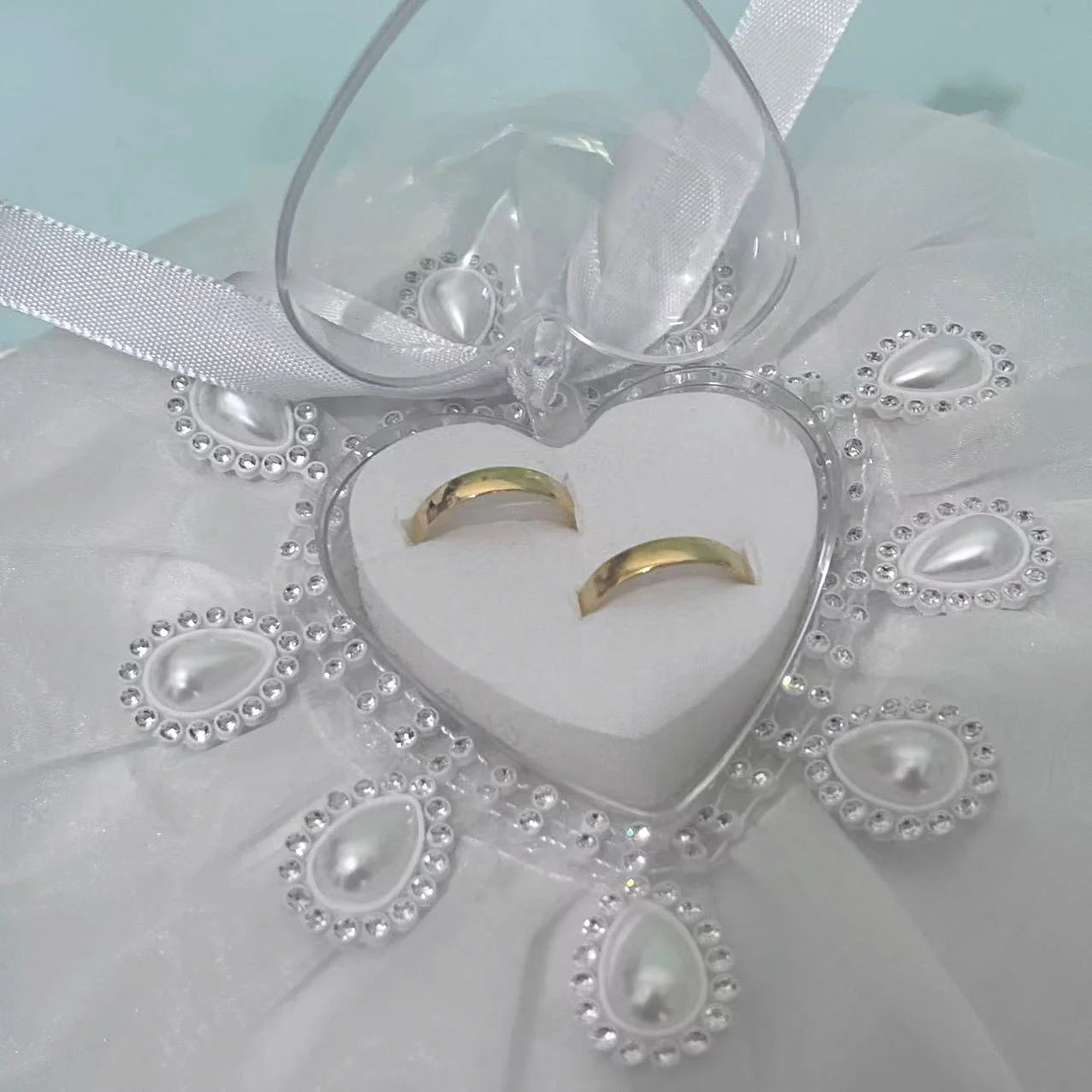 Bohemian Wedding Ring Pillow ,Artistic Touch for Free-Spirited Couples,Perfect for Outdoor Spring Weddings