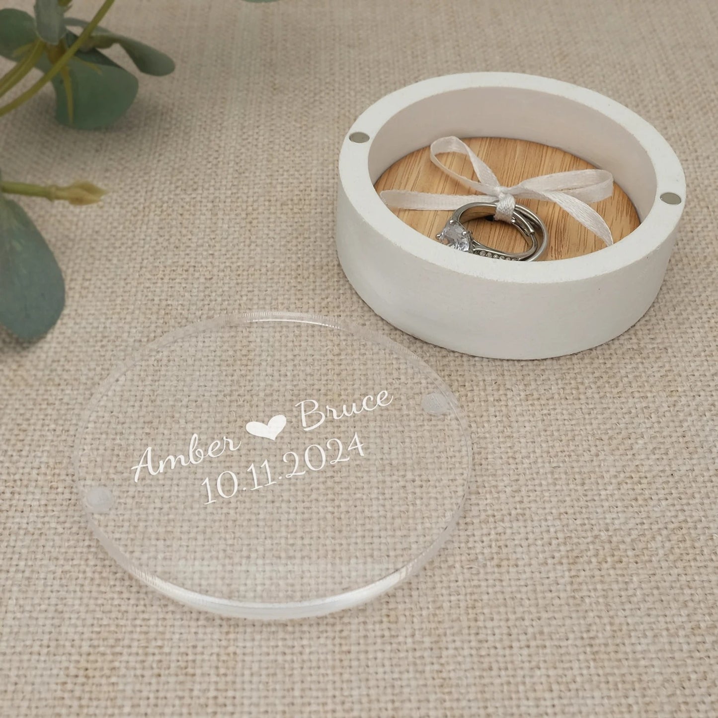 Boite alliance mariage personnalisé