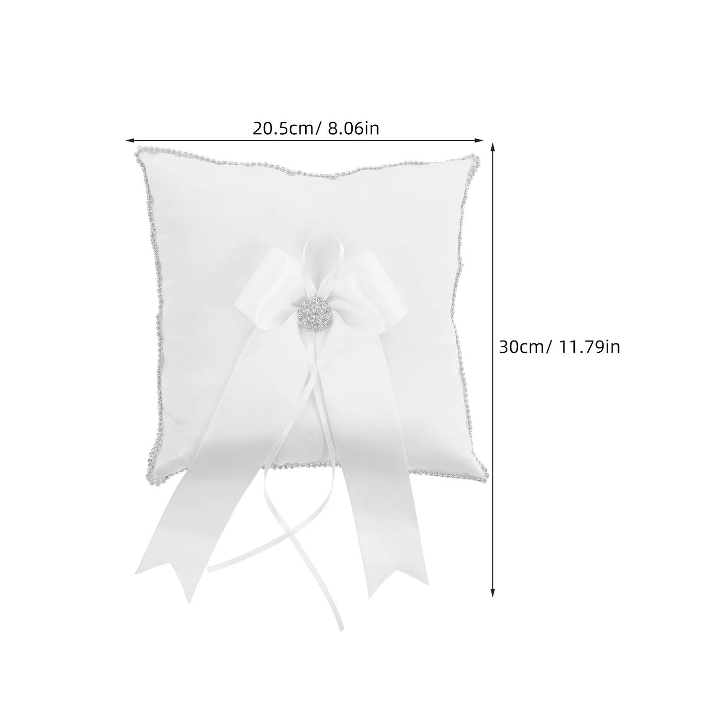 Coussin alliance chic blanc