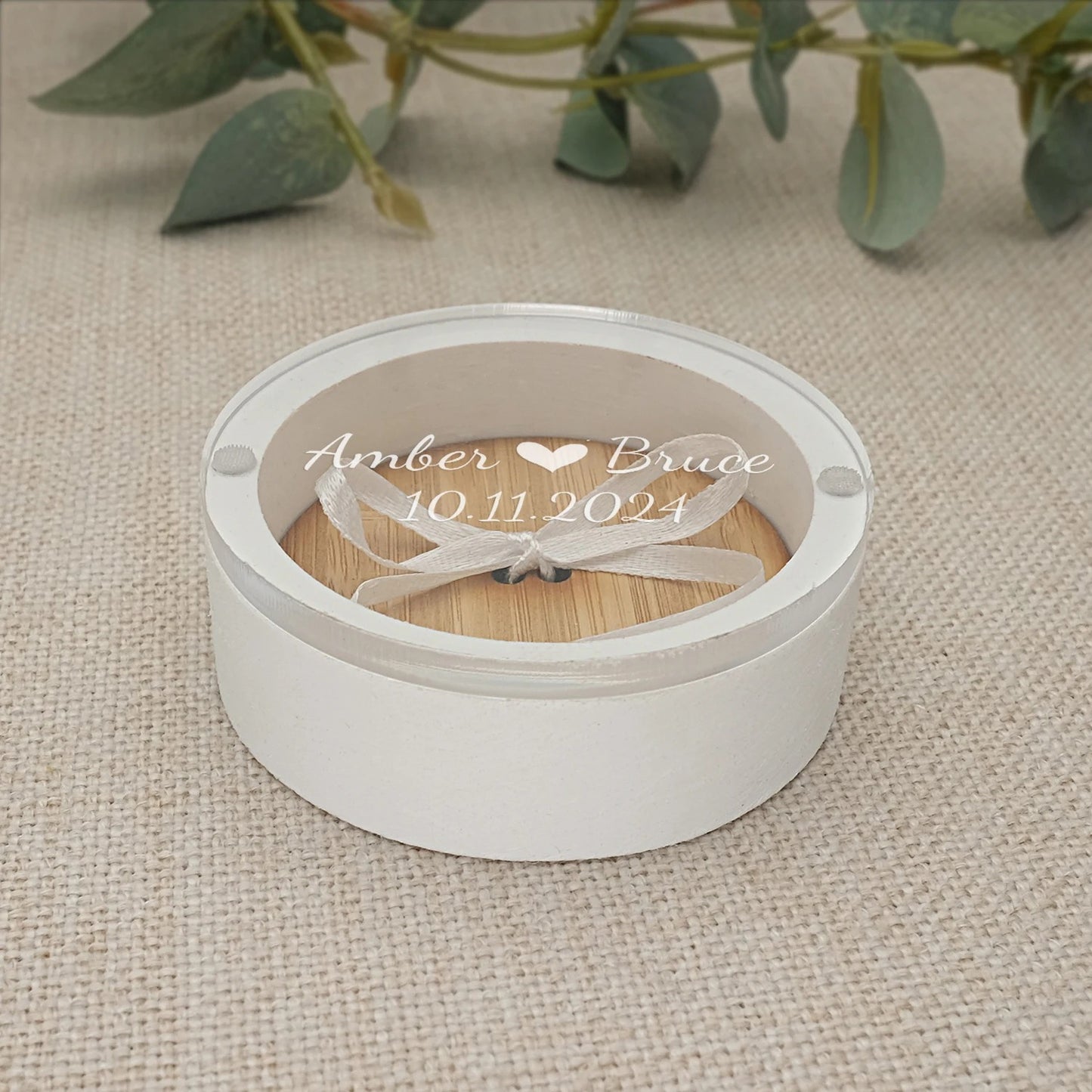 Boite alliance mariage personnalisé