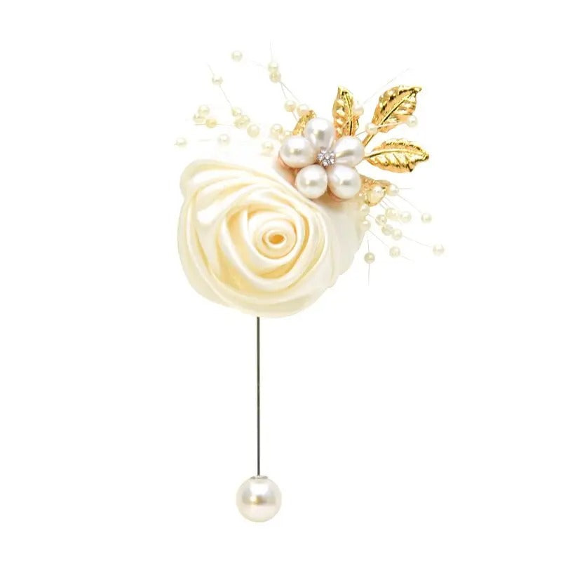 Bouquet de fleurs mariage luxe blanc