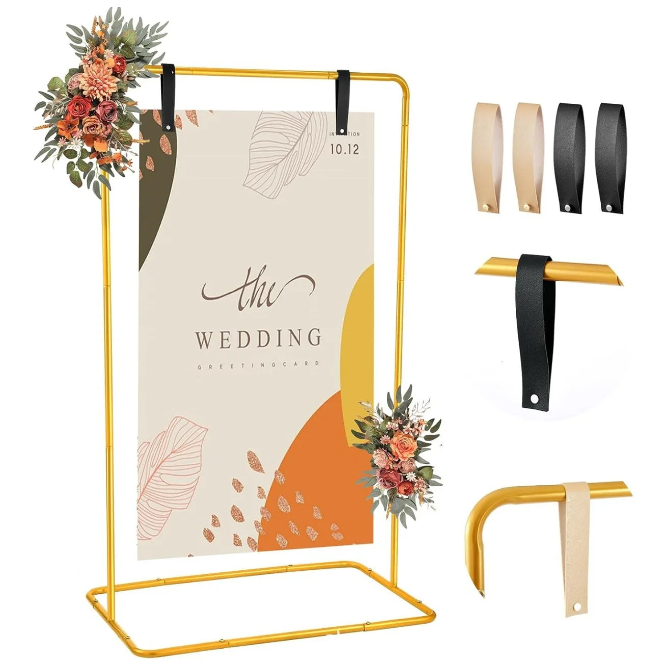 Support Plan de Table Mariage Métal 180 cm