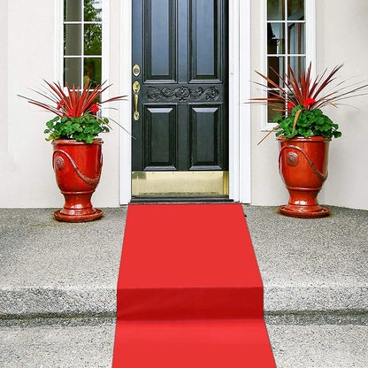 Tapis allée mariage rouge antidérapant