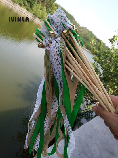 Rubans de sortie mariage avec clochettes