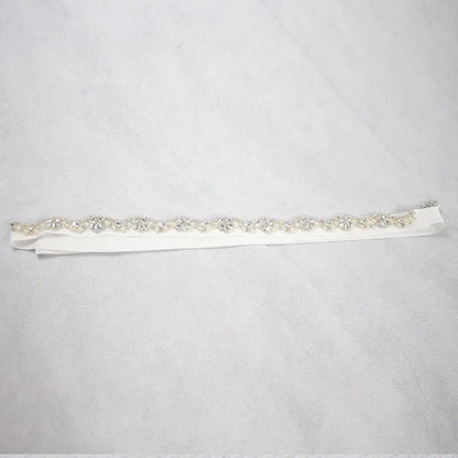 Ceinture Robe de Mariée Strass Perles