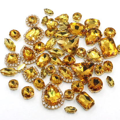 Strass à coudre robe de mariée 50 pièces