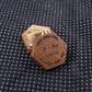 Boîte alliance mariage bois champêtre personnalisée