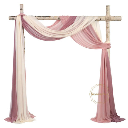 Voilage Arche Mariage Grande Longueur