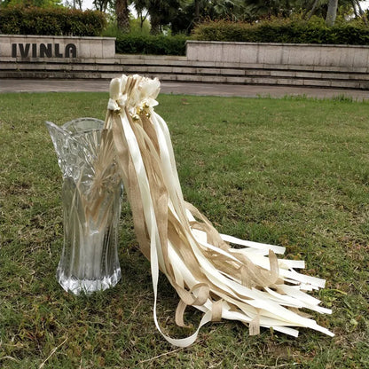 Rubans de sortie mariage avec clochettes