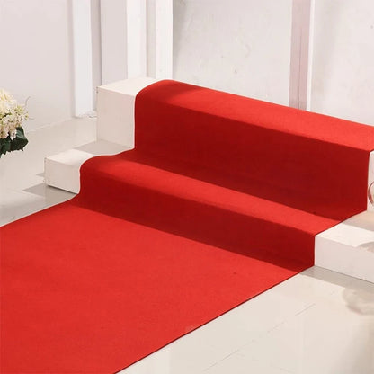 Tapis allée mariage rouge antidérapant