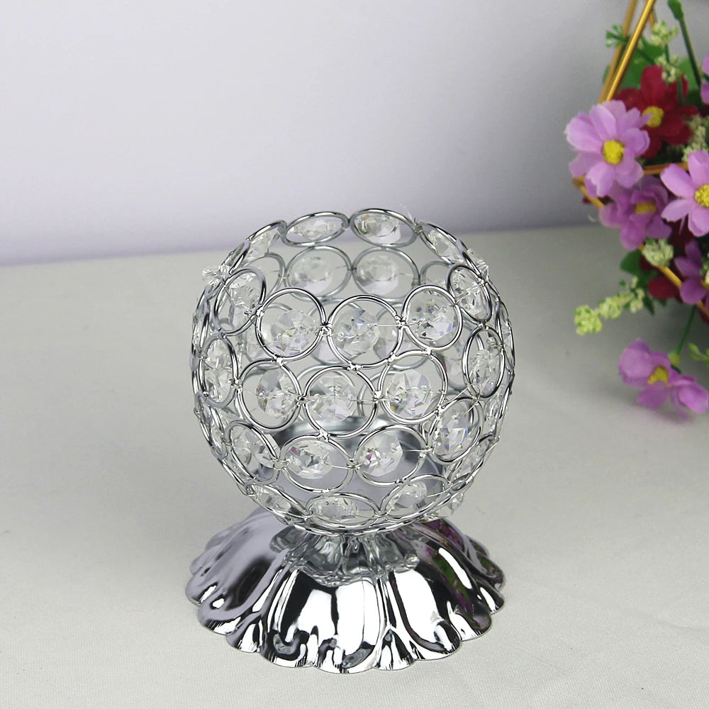 Bougeoir Mariage en Cristal
