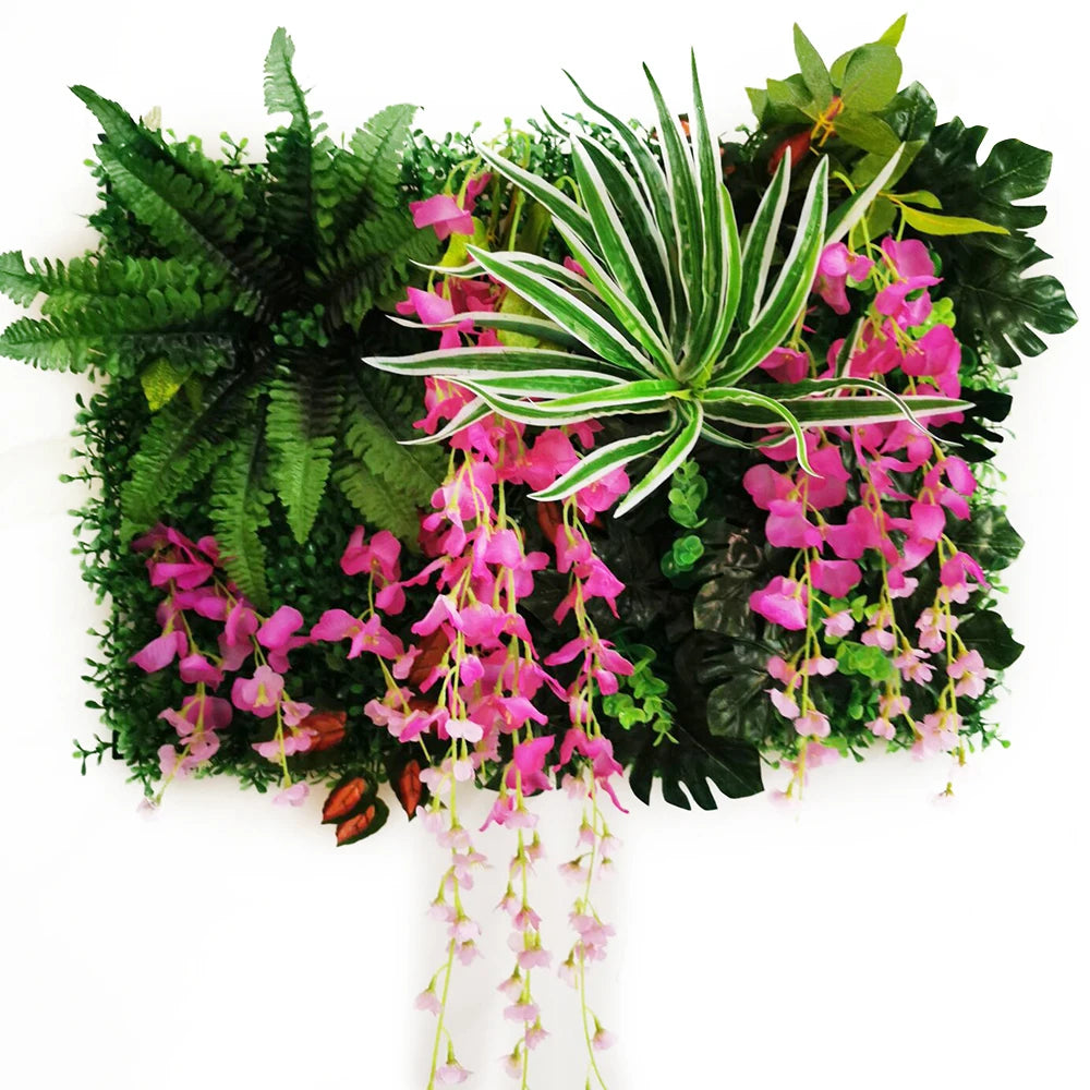 Mur de Fleurs Artificielles Mariage — vue 5