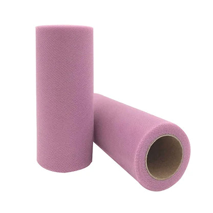 Rouleau de Tulle Mariage 15 cm - 40 Coloris