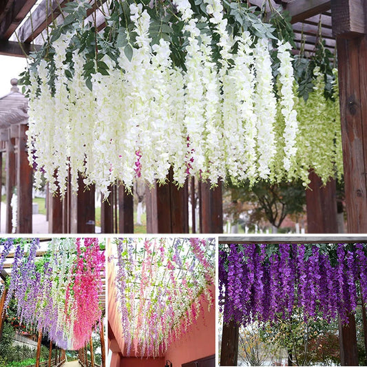 Couronne Glycine Artificielle Mariage