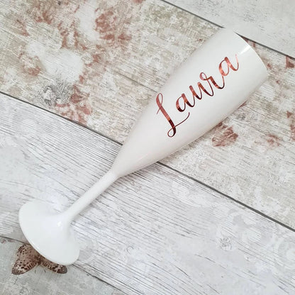 Flûte champagne mariage personnalisée prénom