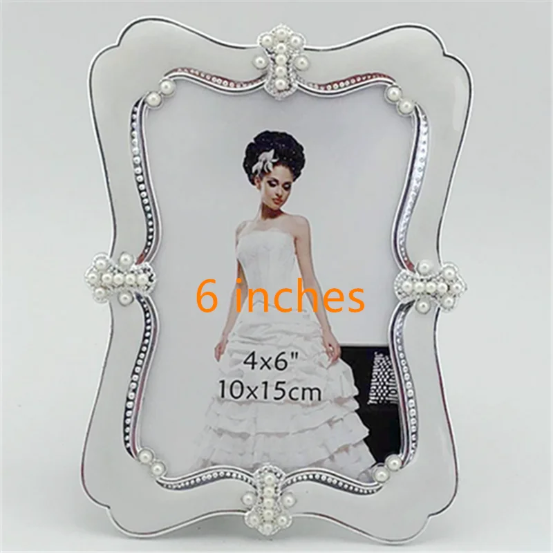 Cadre Photo Mariage Baroque à Perles — vue 7