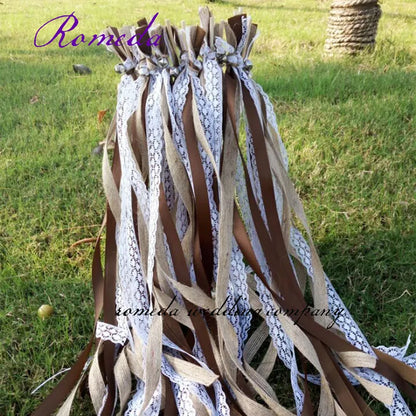 Rubans de sortie mariage avec clochettes