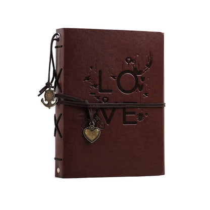 Livre d'Or Mariage Vintage Cuir