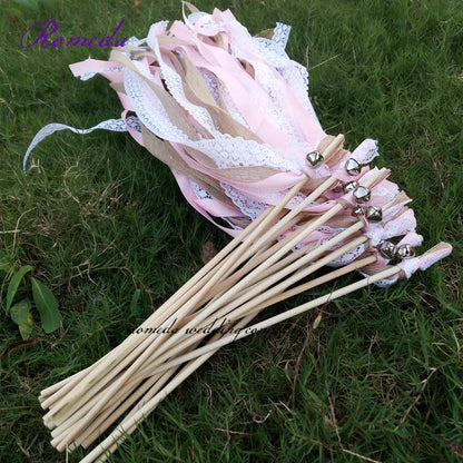 Rubans de sortie mariage avec clochettes