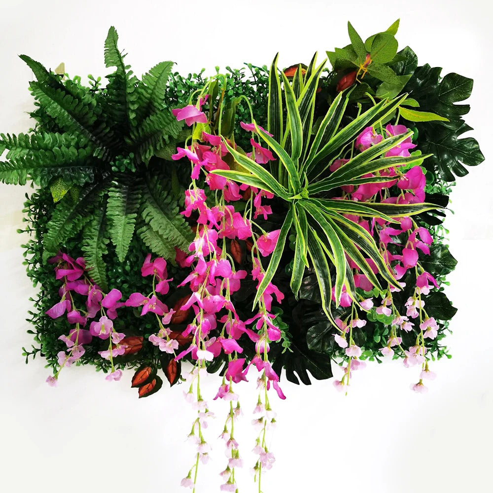Mur de Fleurs Artificielles Mariage — vue 39