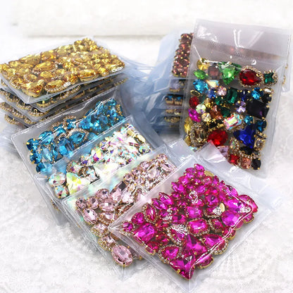 Strass à coudre robe de mariée 50 pièces