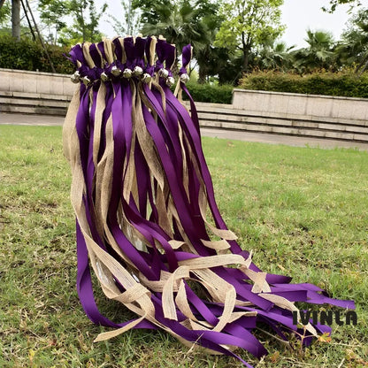 Rubans de sortie mariage avec clochettes
