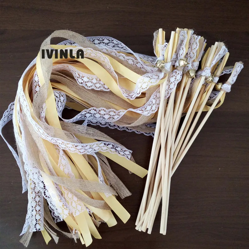 Rubans de sortie mariage avec clochettes
