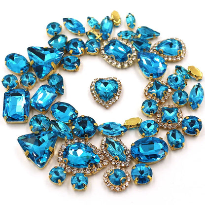 Strass à coudre robe de mariée 50 pièces