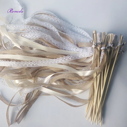 Rubans de sortie mariage avec clochettes