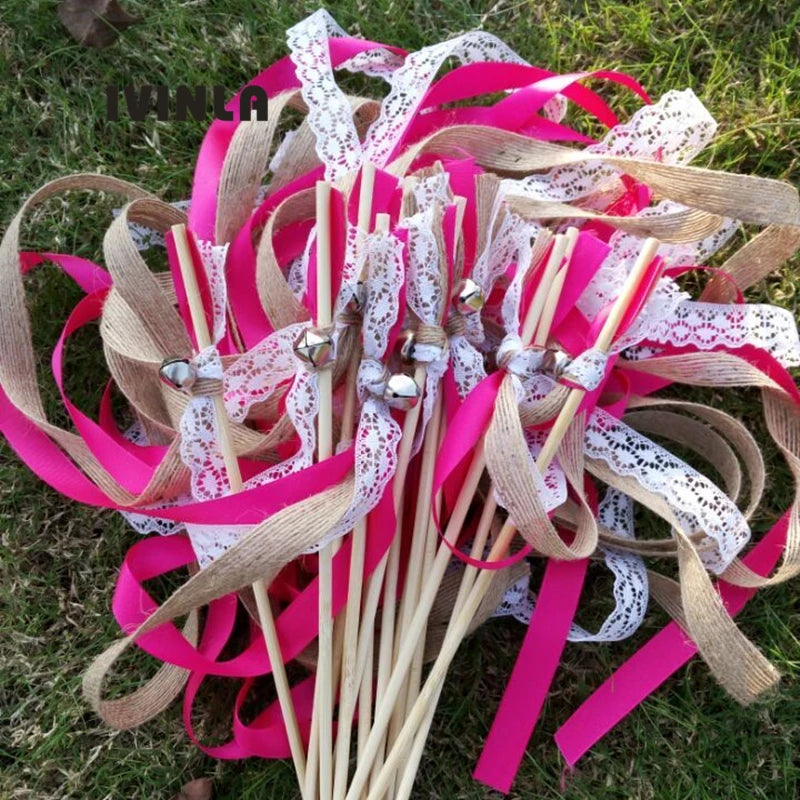 Rubans de sortie mariage avec clochettes