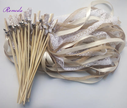 Rubans de sortie mariage avec clochettes